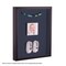 ArtToFrames 20x20 Inch Shadow Box Picture Frame, with a Satin Black Tall 1.00" Wide Shadowbox frame and Super White Mat Backing (4654)